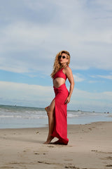 Escarlate One-Shoulder Dress